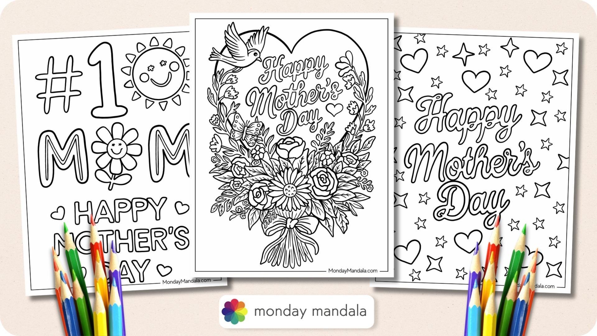20 Mother s Day Coloring Pages Free PDF Printables 20 Mother s Day Coloring Pages Free PDF Printables