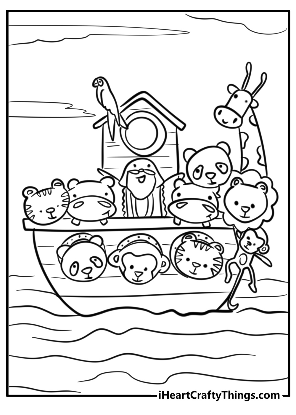 25 New Noah s Ark Coloring Pages 100 Free To Print 