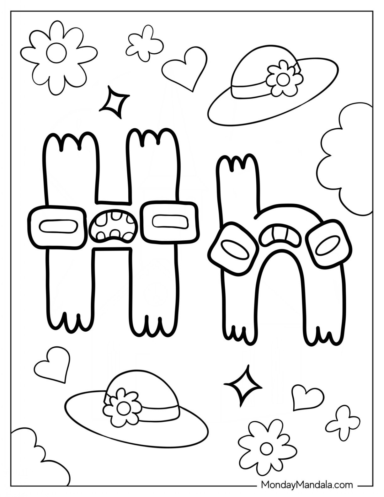28 Alphabet Lore Coloring Pages Free PDF Printables 28 Alphabet Lore Coloring Pages Free PDF Printables