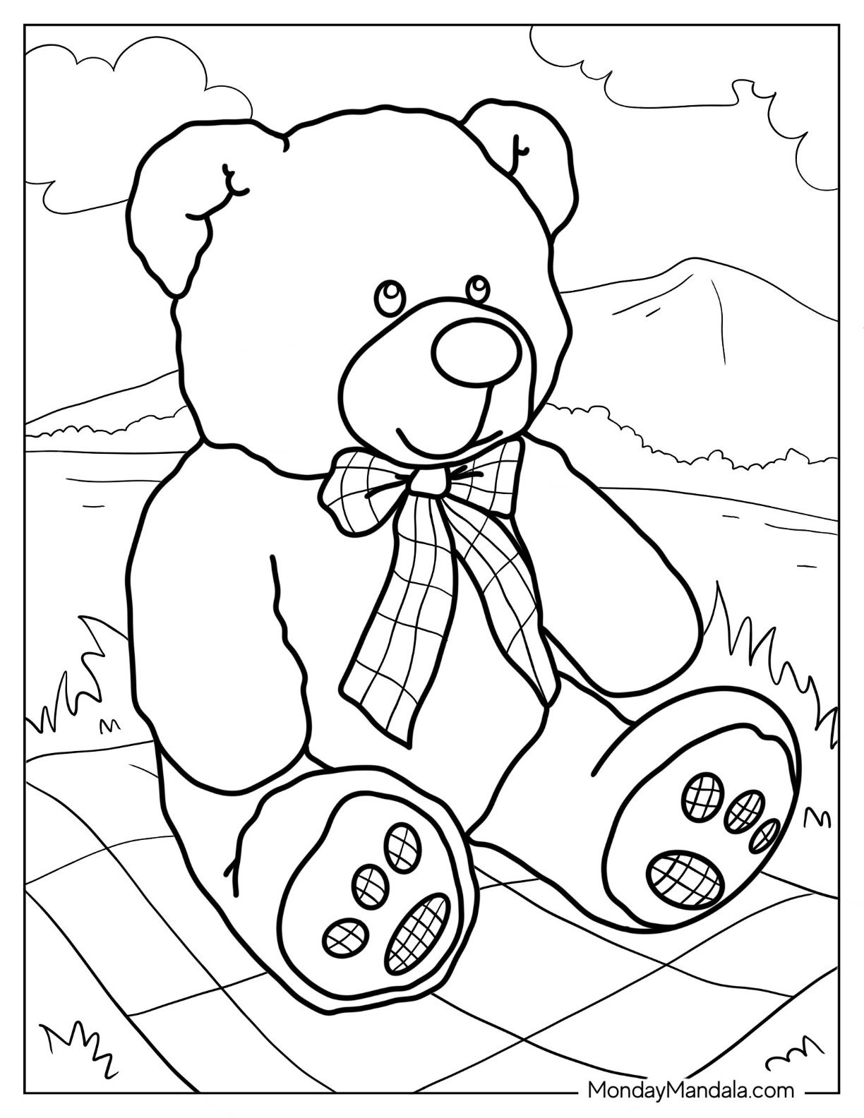 28 Teddy Bear Coloring Pages Free PDF Printables 28 Teddy Bear Coloring Pages Free PDF Printables