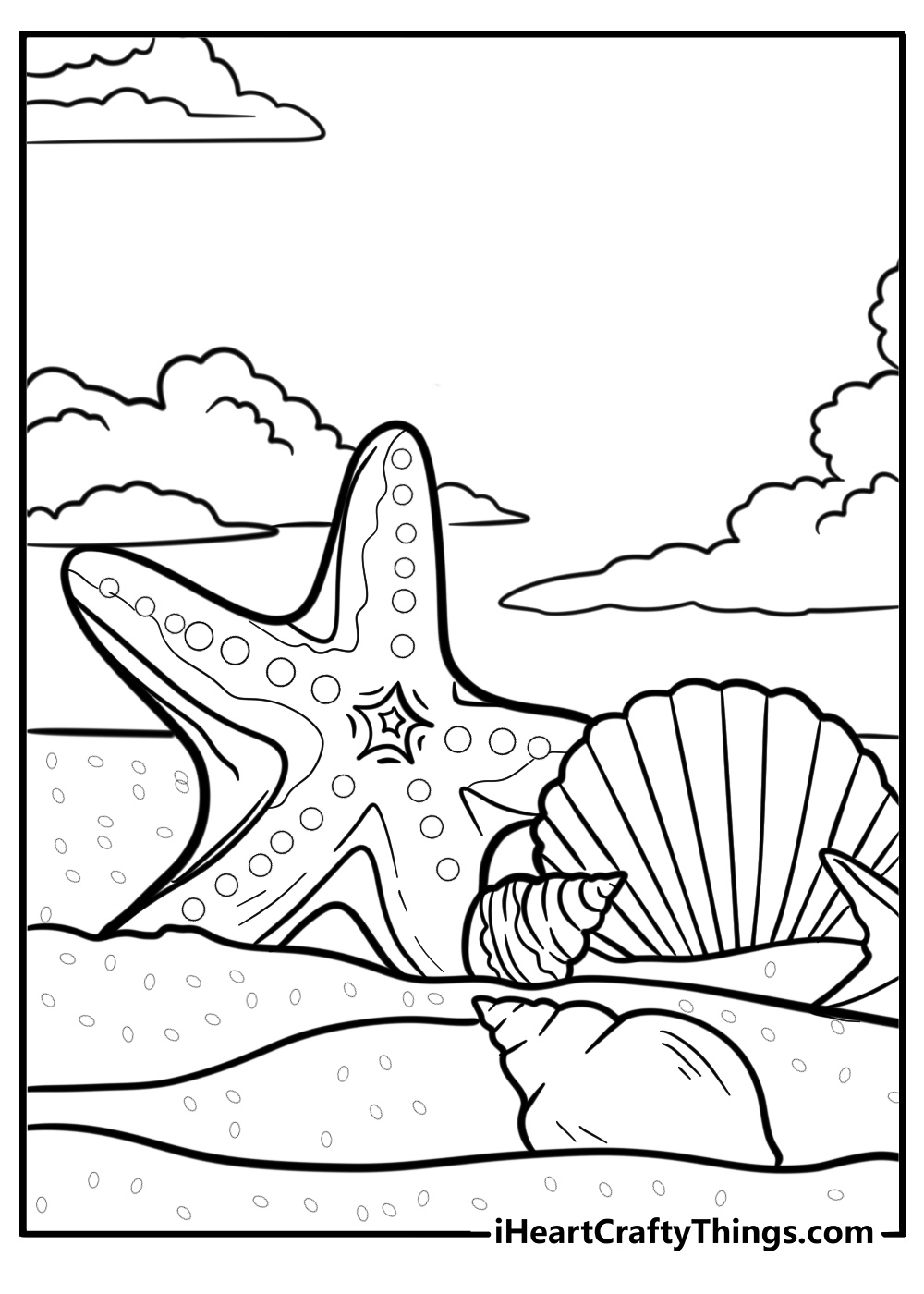 31 New Starfish Coloring Pages 100 Free To Print 