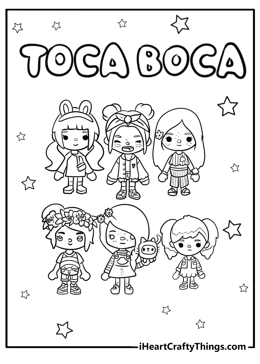35 New Toca Boca Coloring Pages 100 Free To Print 35 New Toca Boca Coloring Pages 100 Free To Print