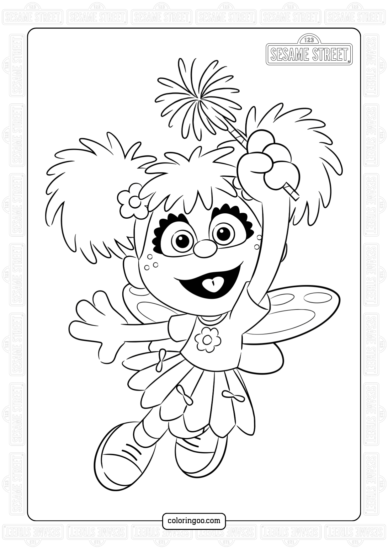 Abby Coloring Pages Abby Coloring Pages