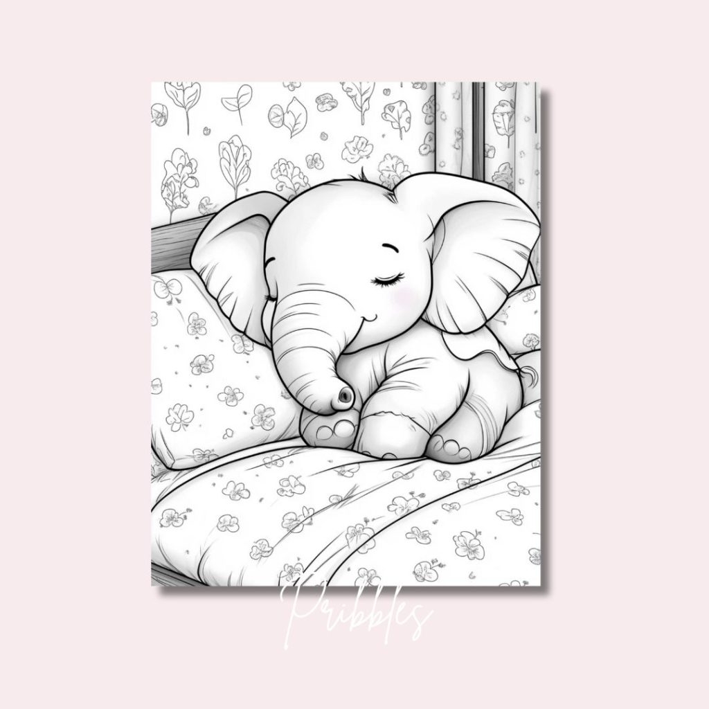 Adorable Free Elephant Coloring Pages For Kids Pribbles Adorable Free Elephant Coloring Pages For Kids Pribbles