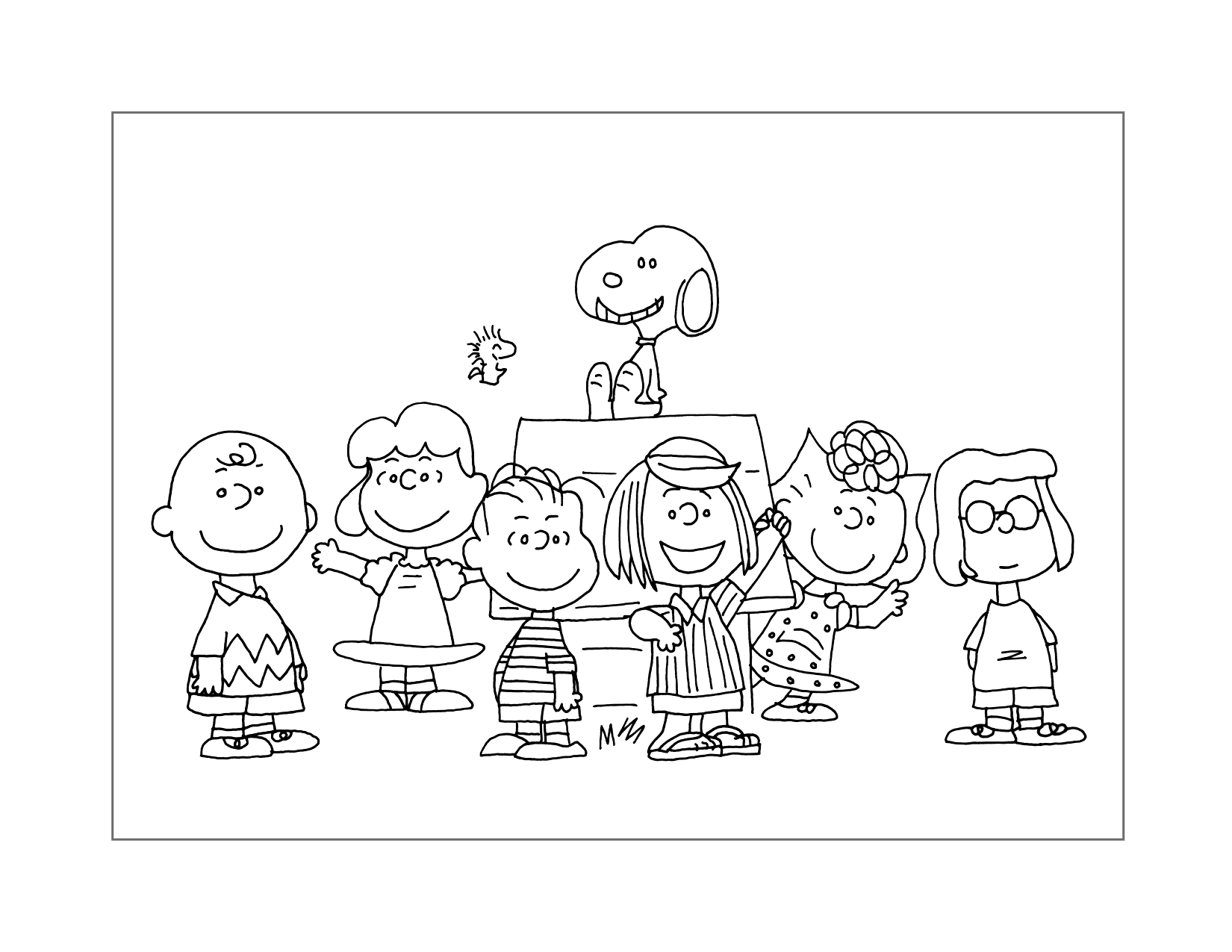 Charlie Brown Coloring Pages Printable Coloring Pages FREE