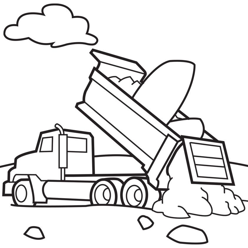 Coloring Pages Printable Dump Truck Coloring Pages Coloring Pages Printable Dump Truck Coloring Pages
