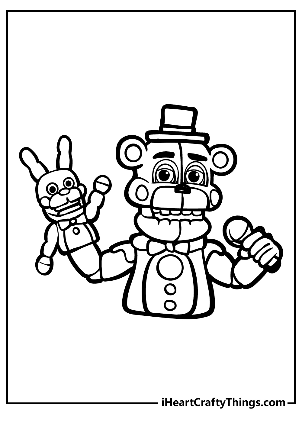 Five Nights At Freddy s Coloring Pages Free Printables Five Nights At Freddy s Coloring Pages Free Printables