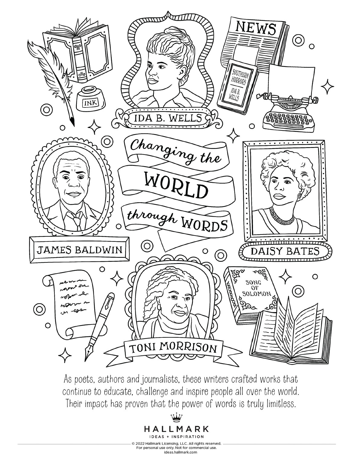 Free Black History Month Coloring Pages To Celebrate With The Free Black History Month Coloring Pages To Celebrate With The