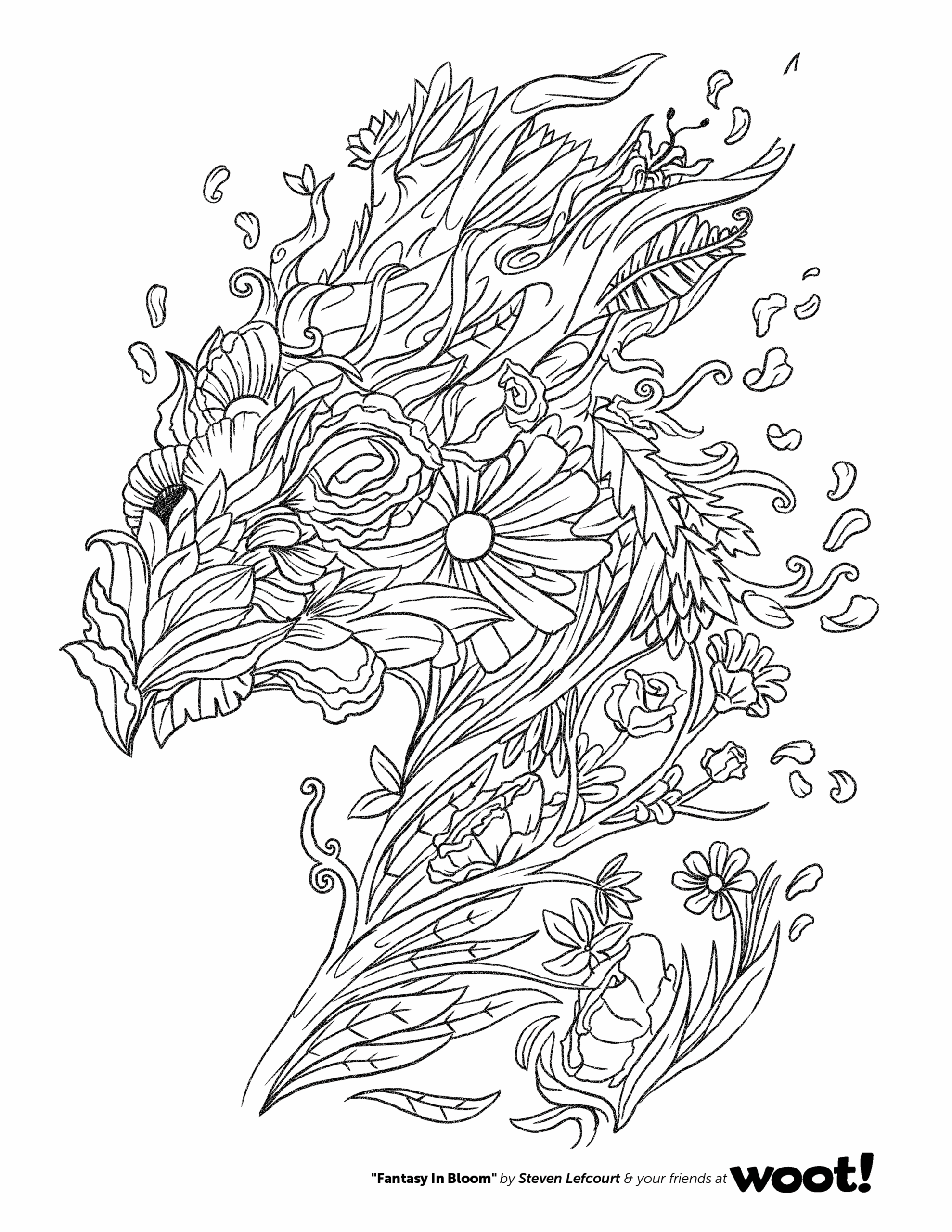 FREE Digital Download Coloring Page 2 Shenanigans Woot FREE Digital Download Coloring Page 2 Shenanigans Woot