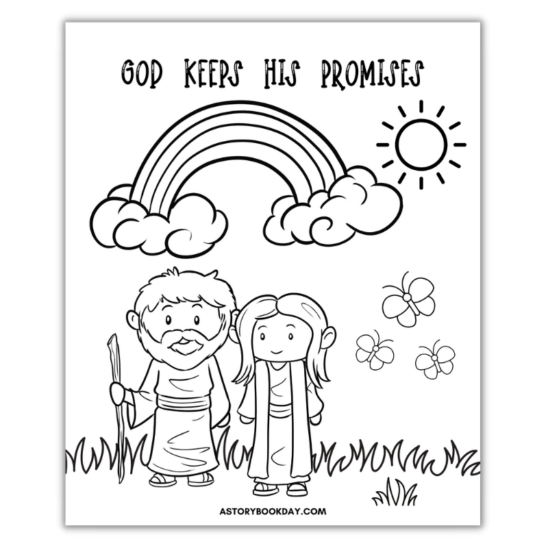 Printable Noah's Ark Coloring Pages
