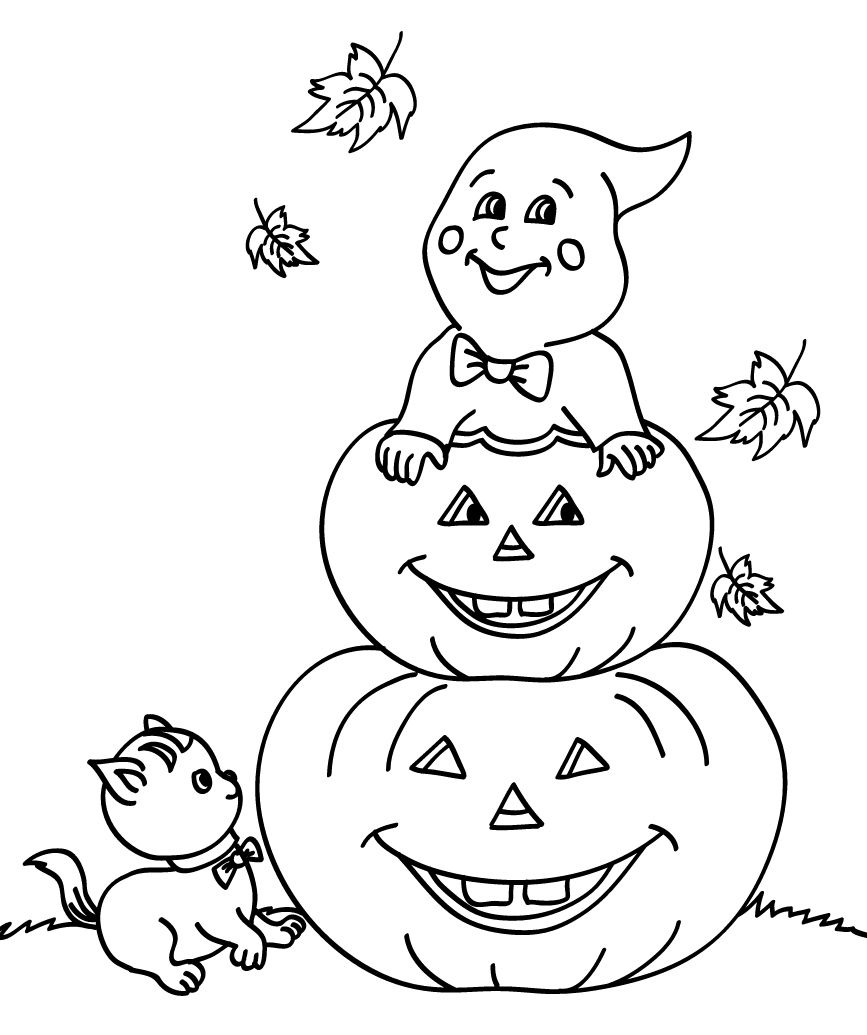 Free Pumpkin Coloring Pages For Kids Free Pumpkin Coloring Pages For Kids