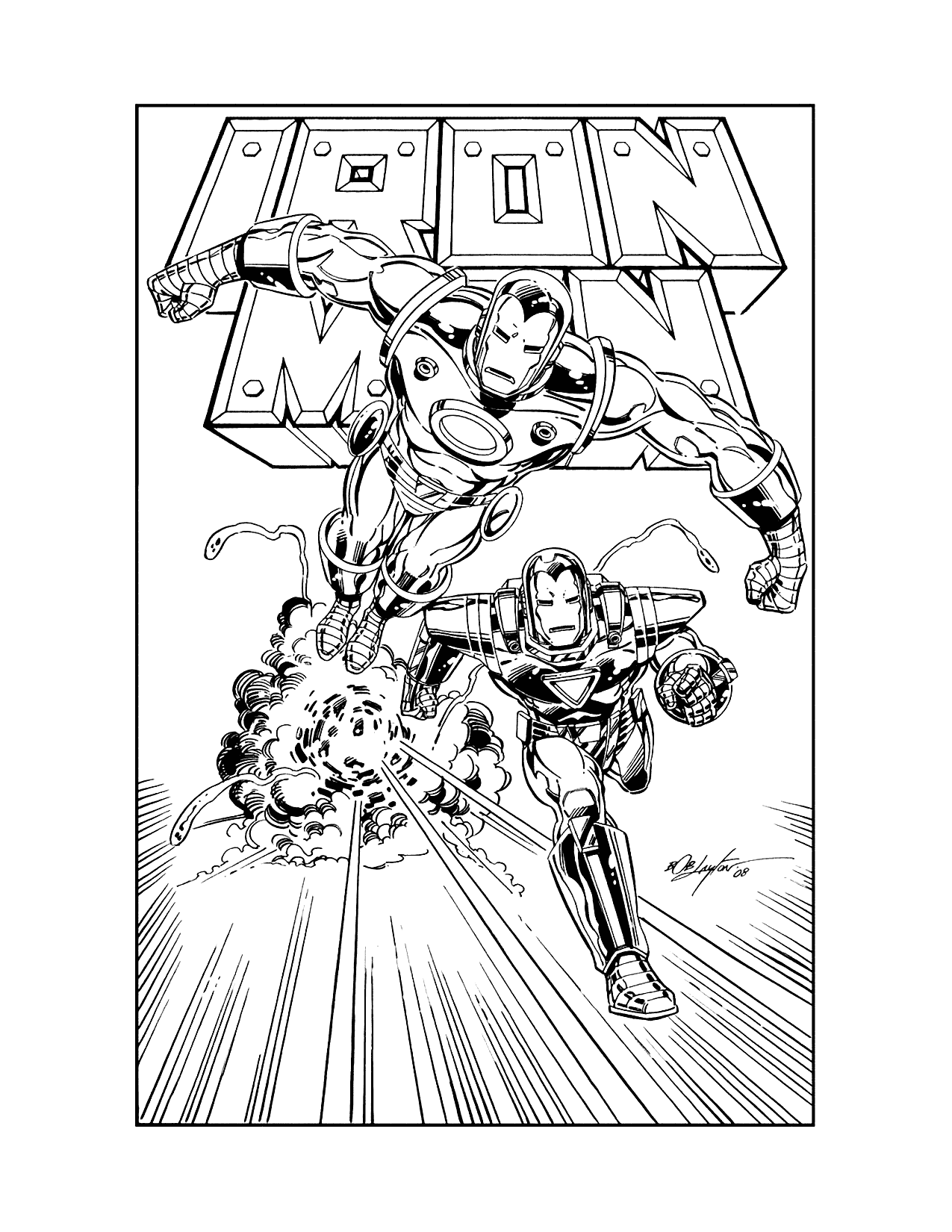 Iron Man Coloring Pages Printable Iron Man Coloring Pages Printable