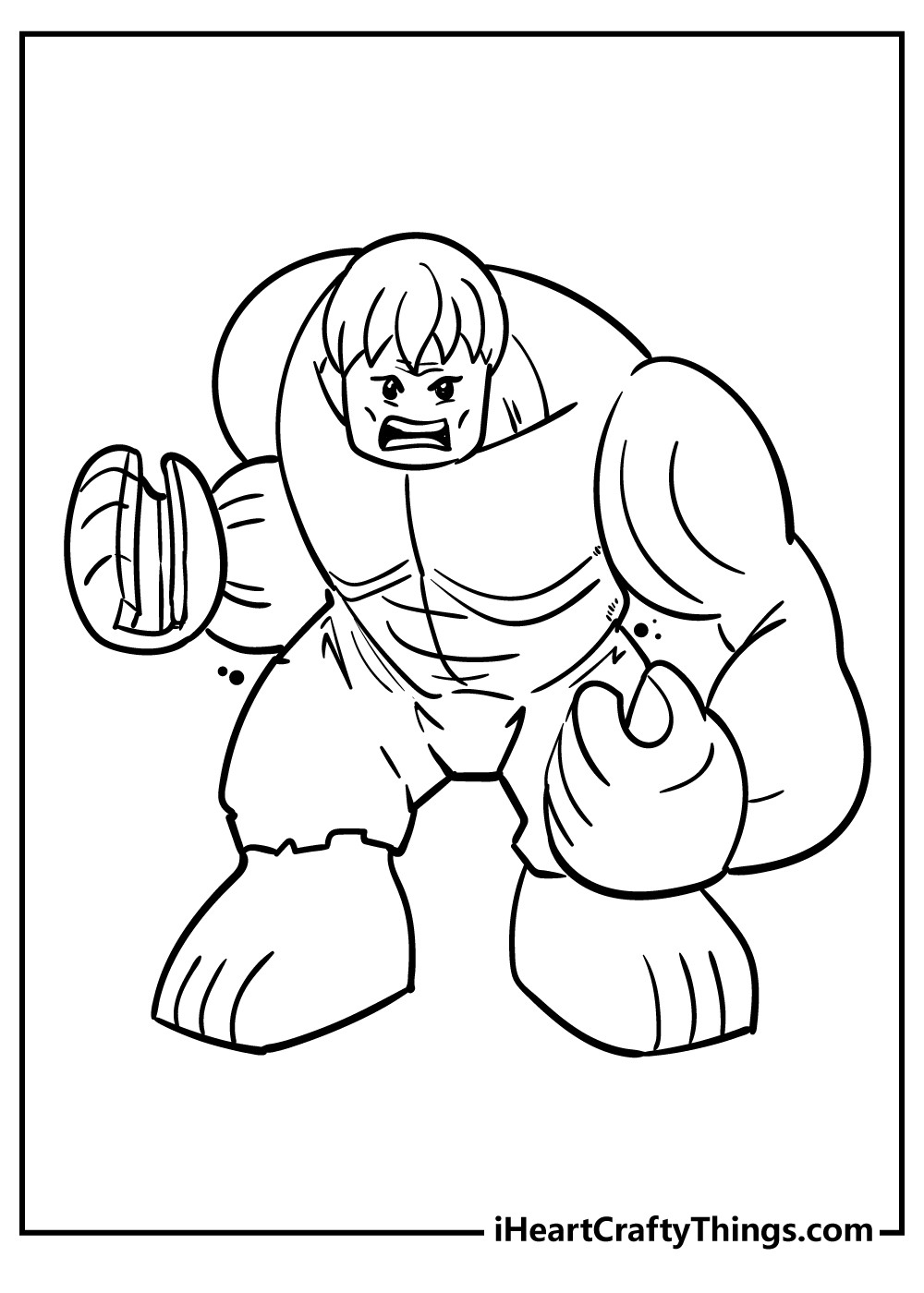 Free Coloring Pages Lego