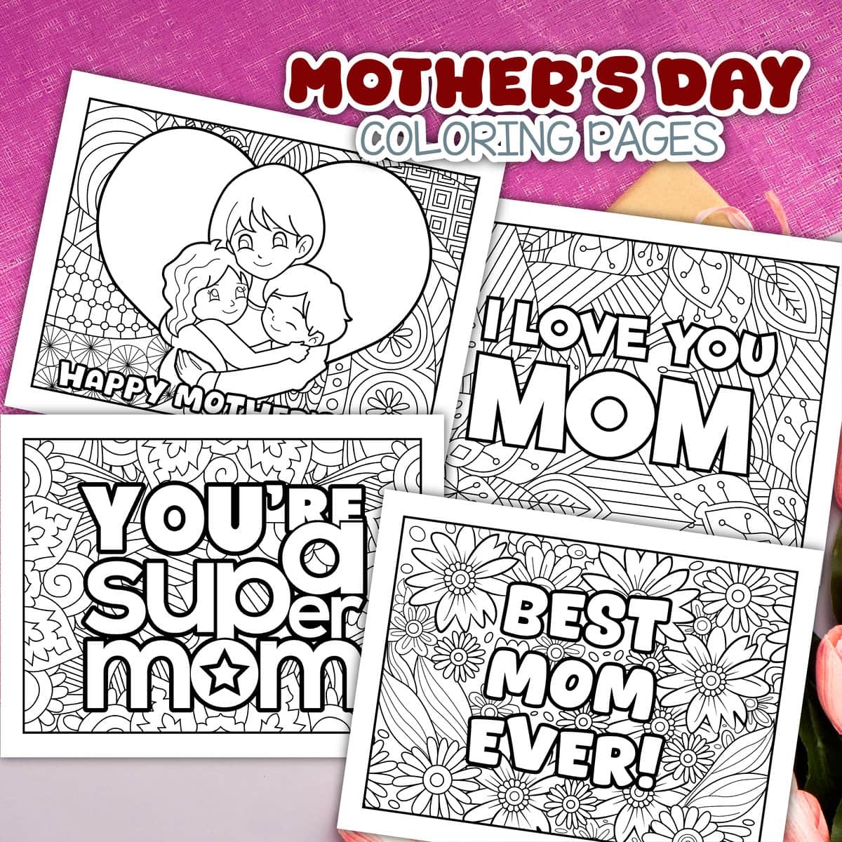 Mother s Day Coloring Pages 8 Free PDFs Mother s Day Coloring Pages 8 Free PDFs
