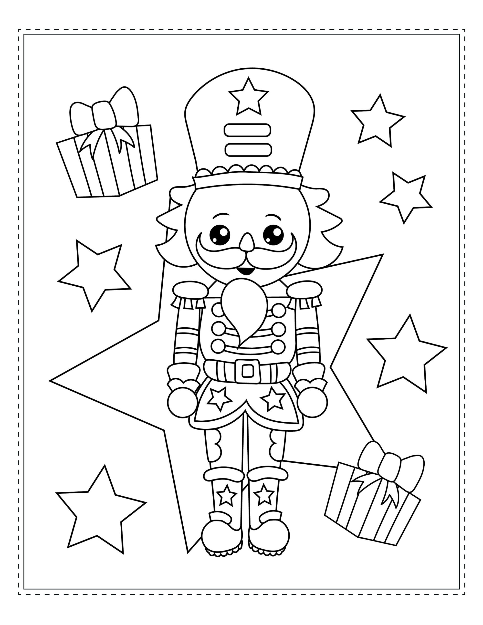 Nutcracker Coloring Book Digital Download Coloring Pages Etsy Nutcracker Coloring Book Digital Download Coloring Pages Etsy