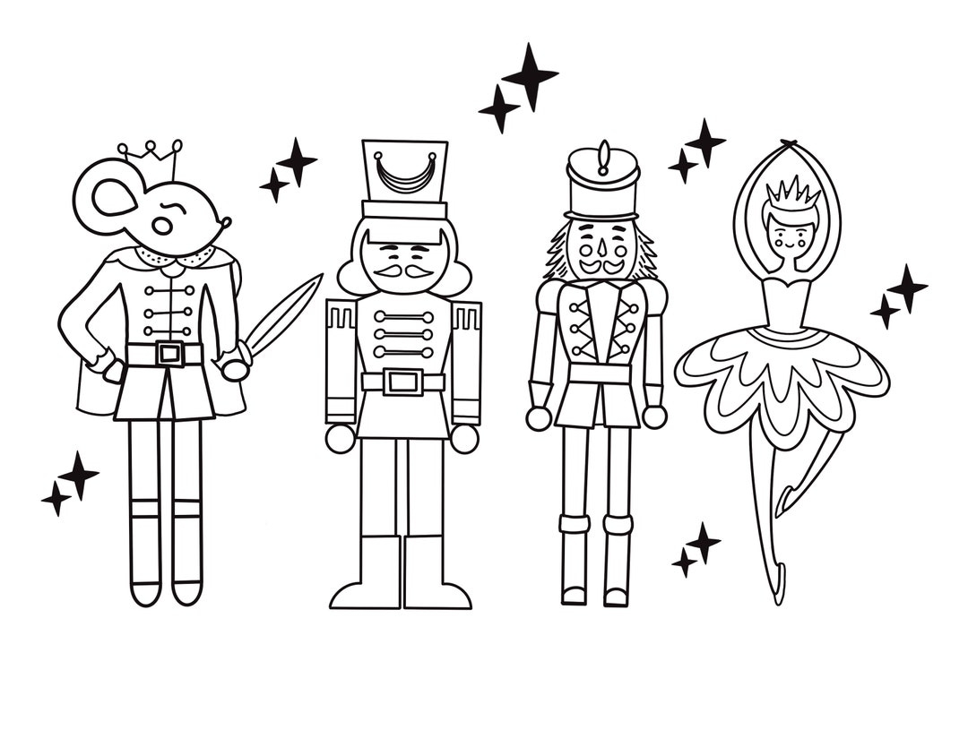 Nutcracker Coloring Page coloring For Kids kids Coloring Activity Nutcracker Coloring Page coloring For Kids kids Coloring Activity