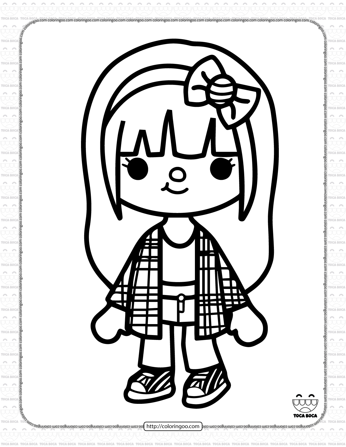 Printable Toca Life Coloring Sheet 26 Printable Toca Life Coloring Sheet 26