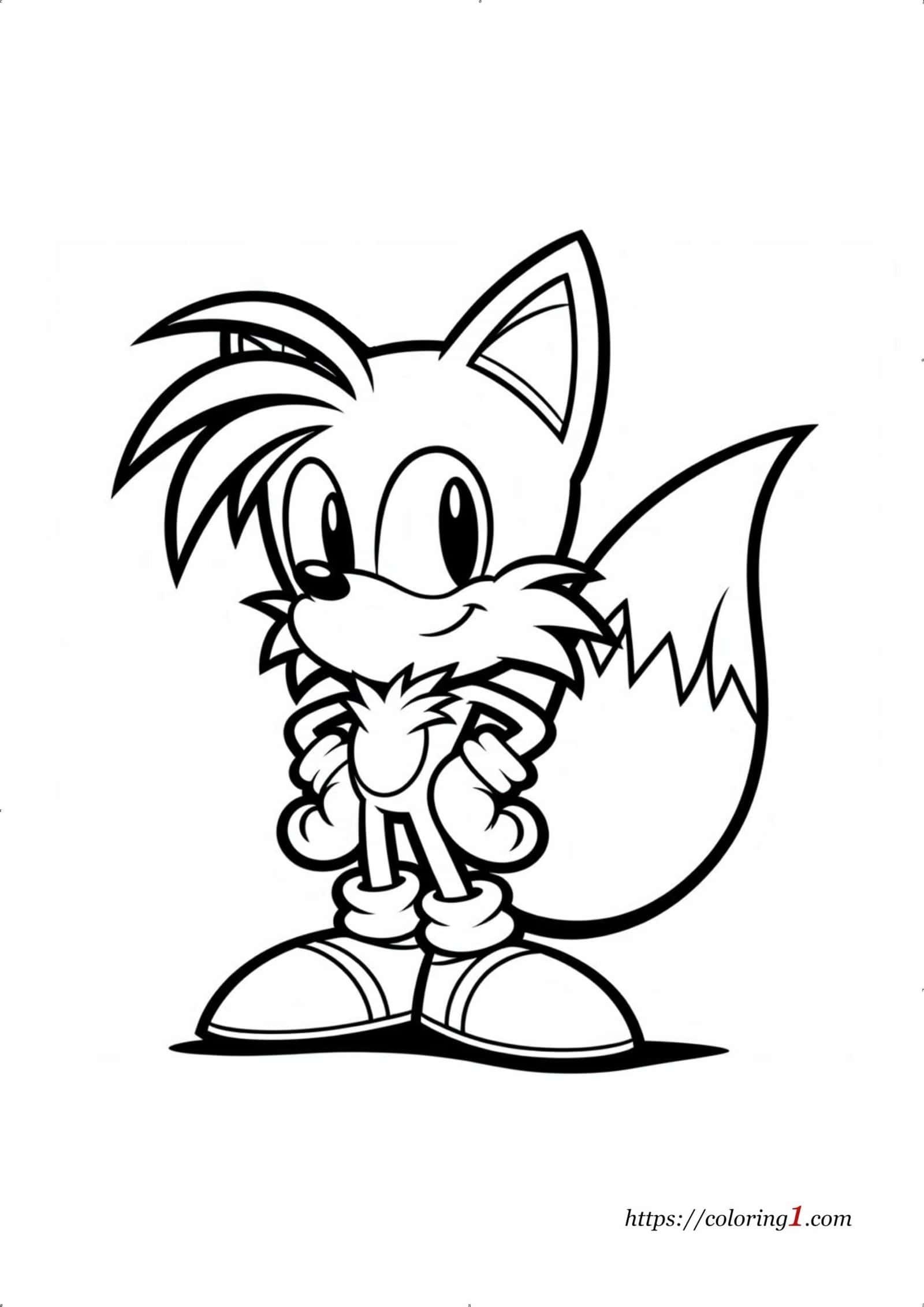 Tails Printable Coloring Pages Tails Printable Coloring Pages
