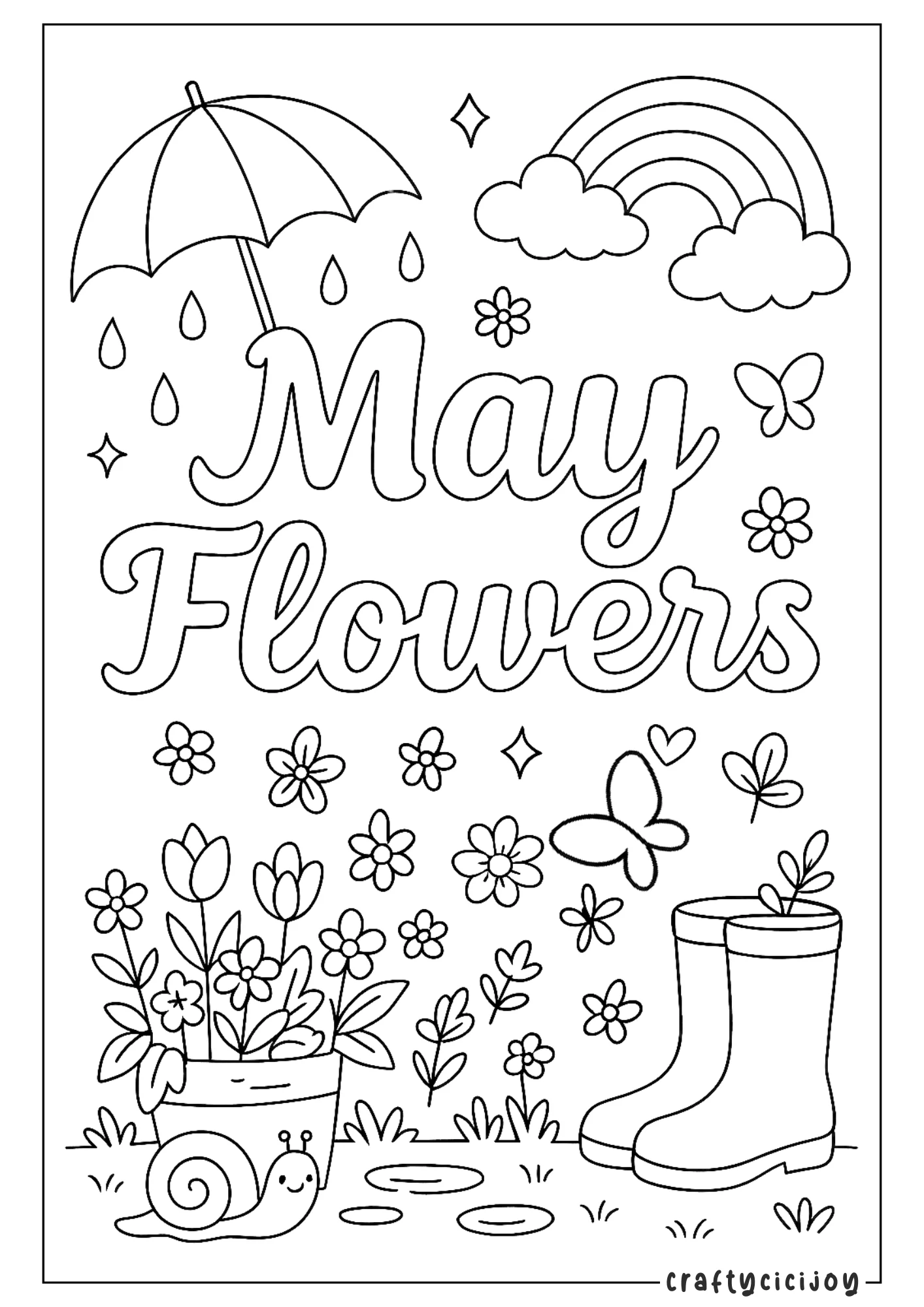 10 Free Printable May Coloring Sheets To Brighten Your Spring Crafty Cici Joy 10 Free Printable May Coloring Sheets To Brighten Your Spring Crafty Cici Joy