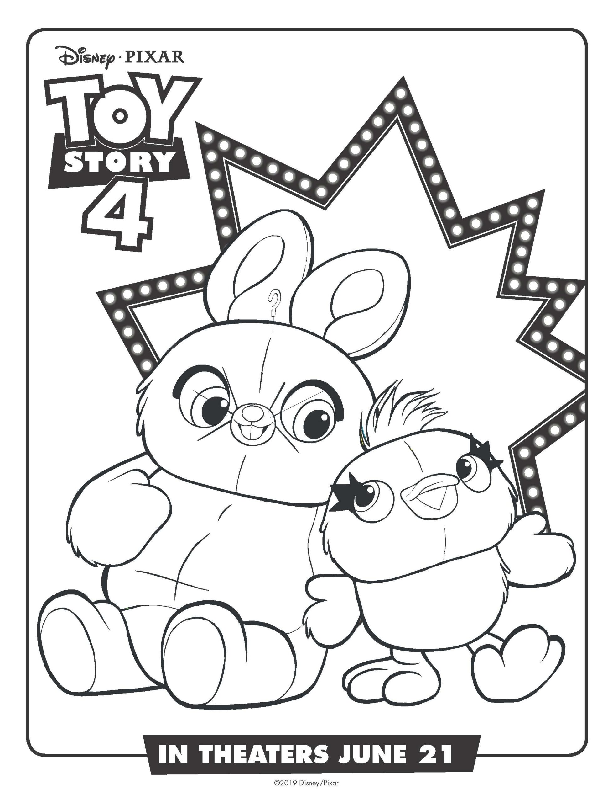 10 Free Toy Story 4 Coloring Pages And Printables Sonshine Mama