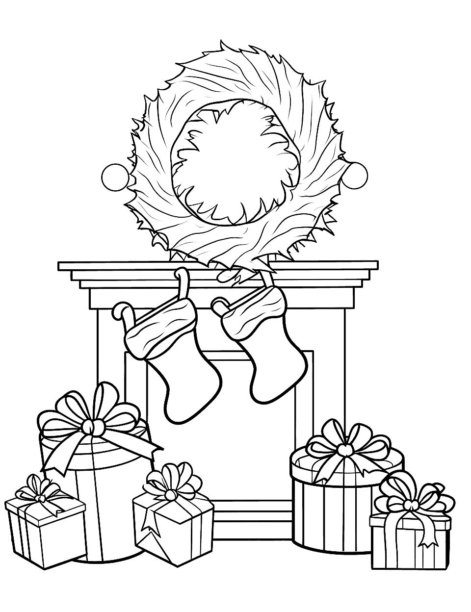 100 Christmas Coloring Pages Printable Sheets