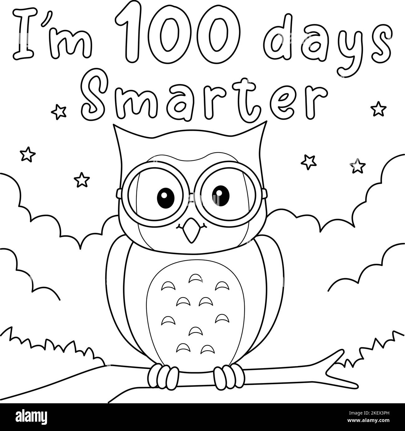 100 Days Of School Coloring Pages Free