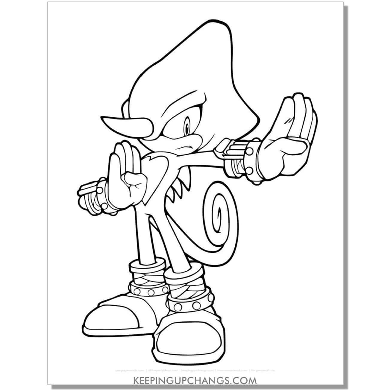 101 Free Sonic The Hedgehog Coloring Pages POPULAR Printables 