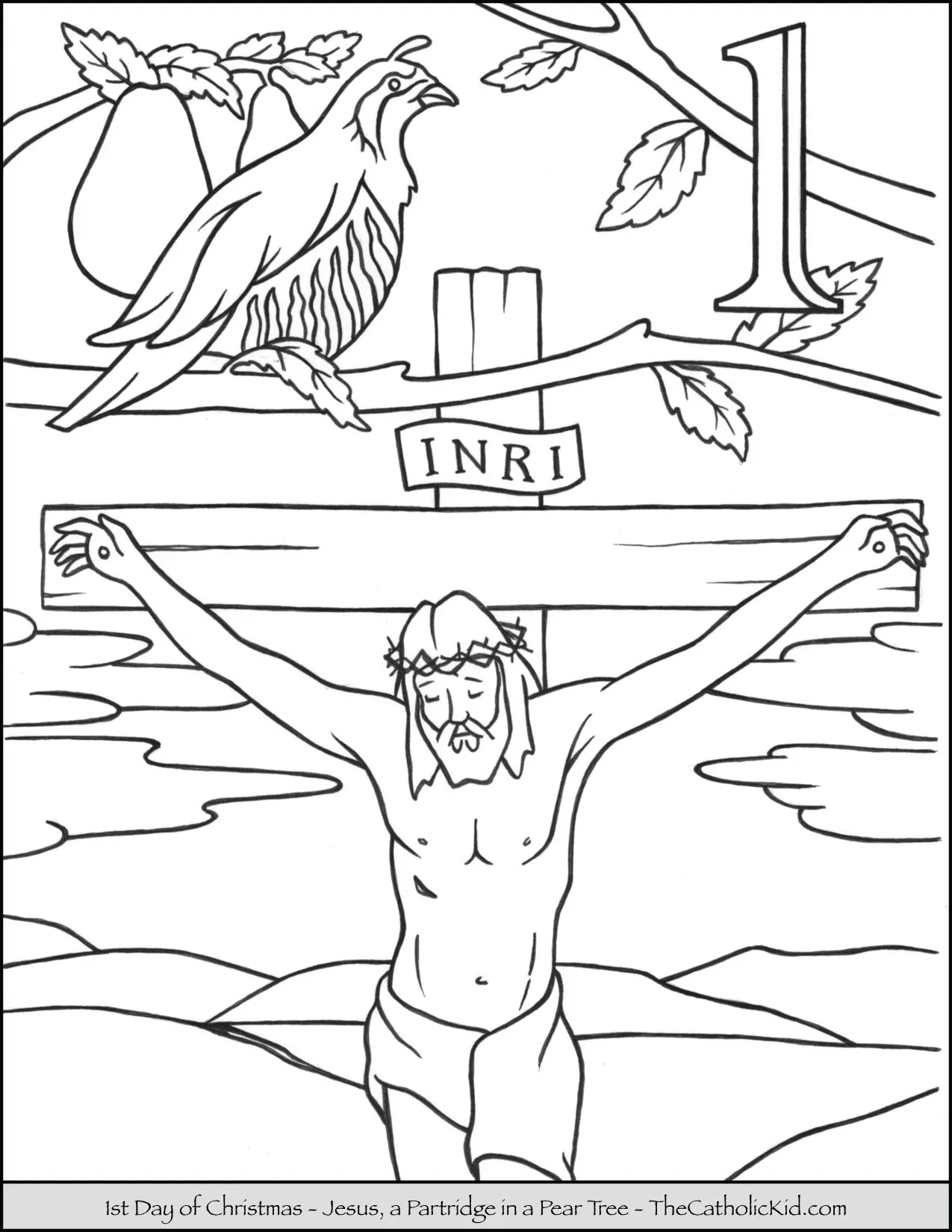 12 Days Of Christmas Coloring Pages TheCatholicKid 12 Days Of Christmas Coloring Pages TheCatholicKid