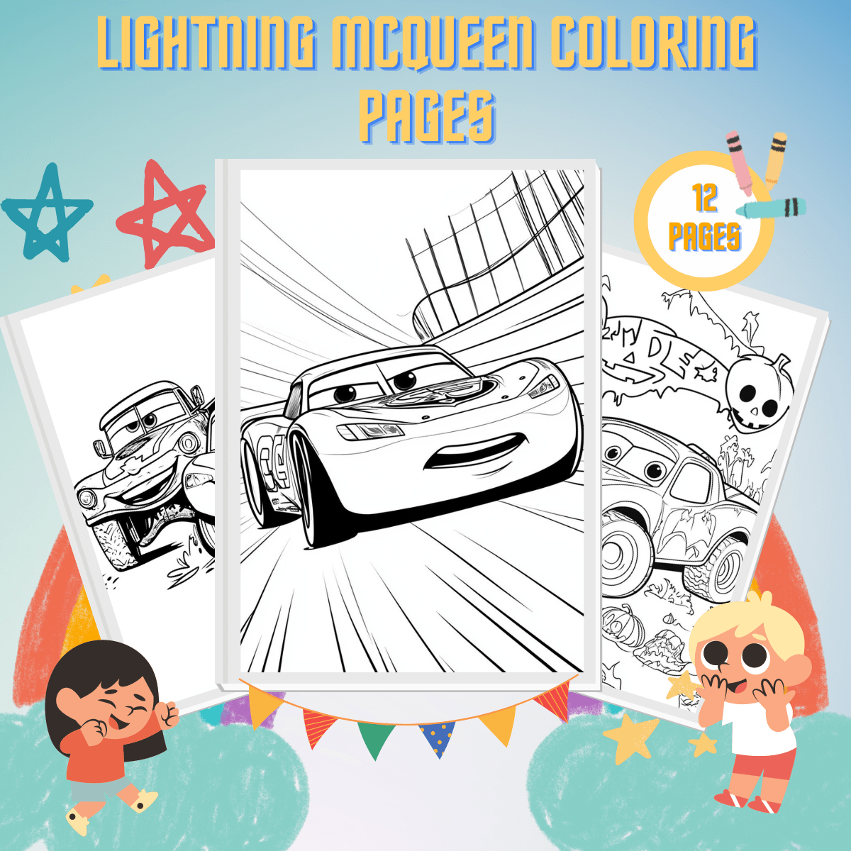 13 Lightning McQueen Coloring Pages Free Printable 13 Lightning McQueen Coloring Pages Free Printable