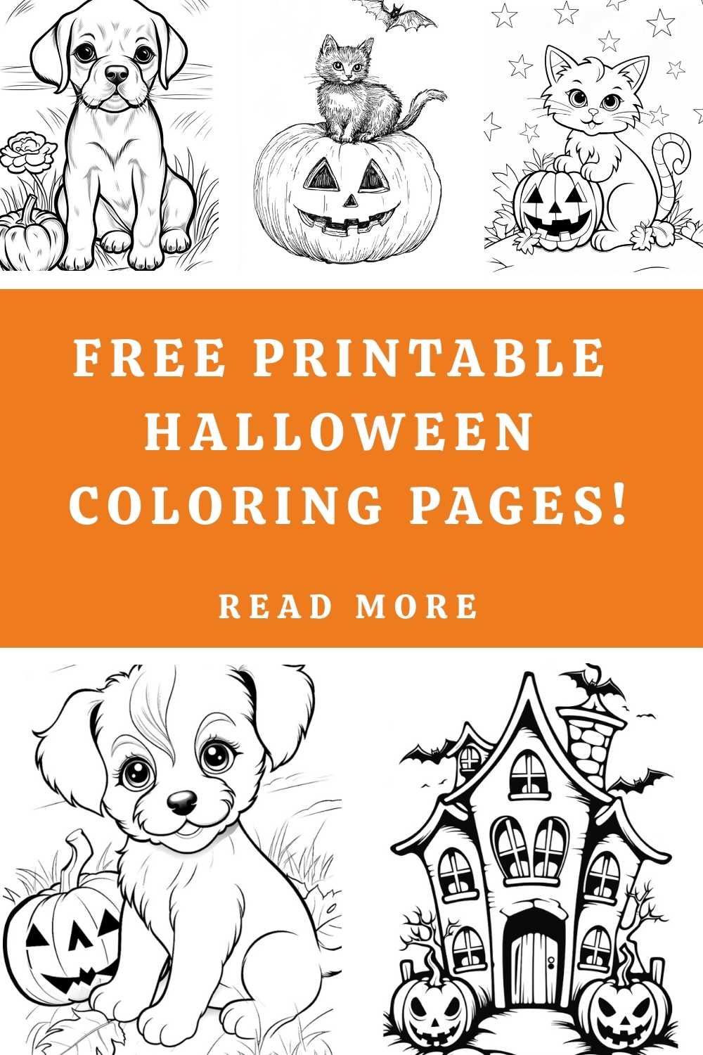 Free Haloween Coloring Pages