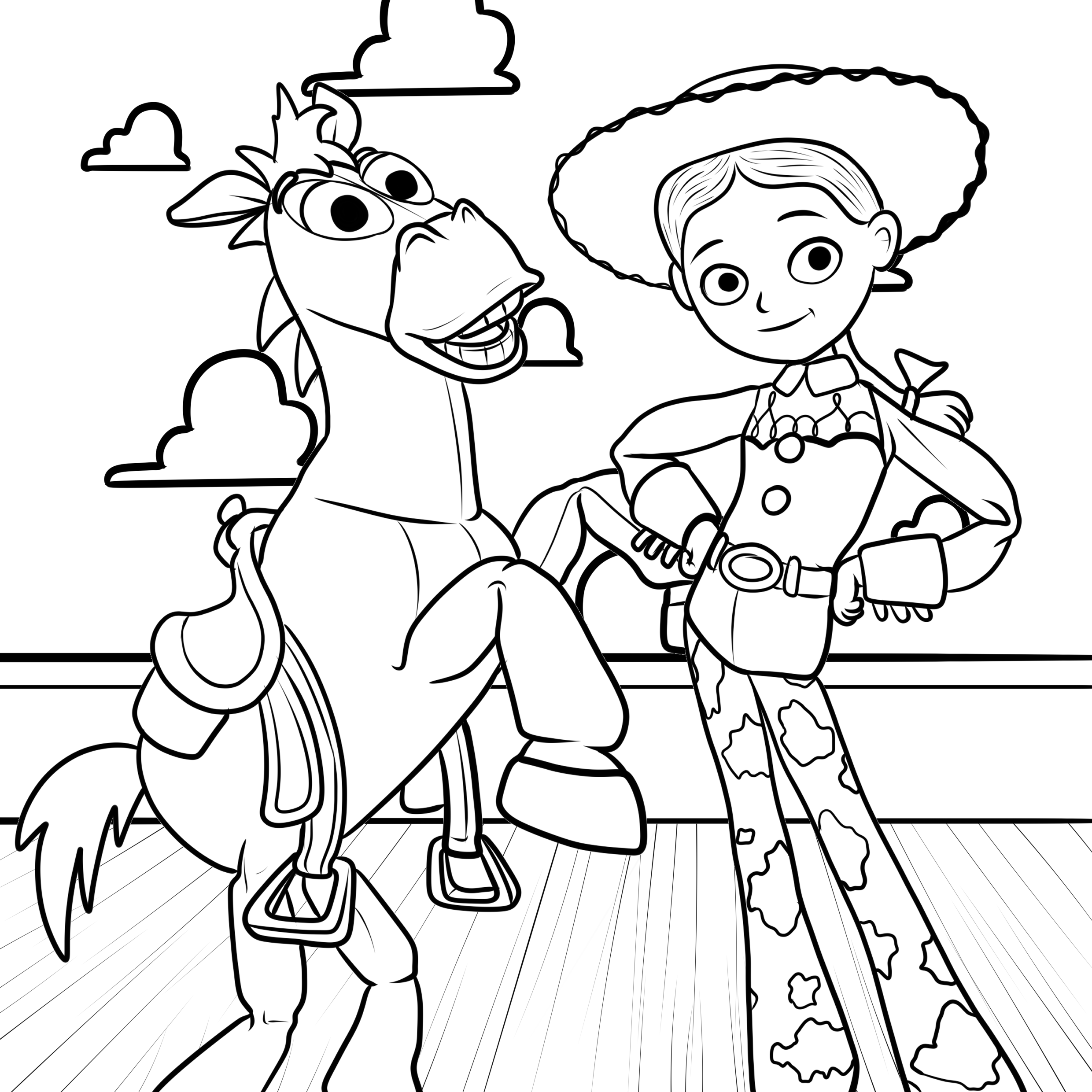 Toy Story Free Coloring Pages