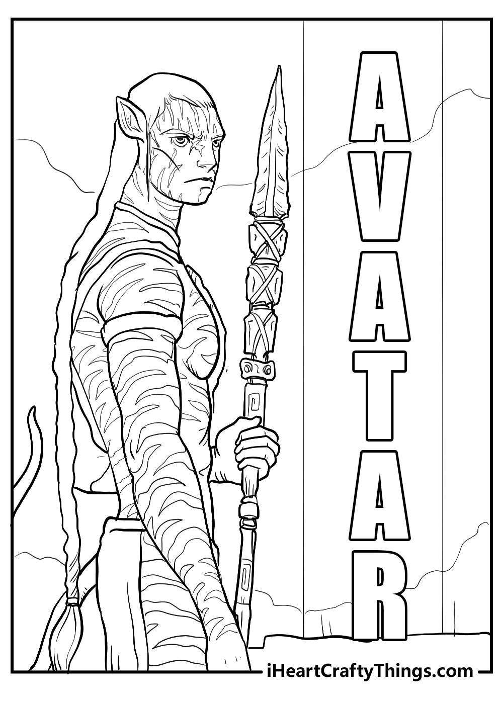 15 Avatar Coloring Pages Easy Free Printable PDFs 