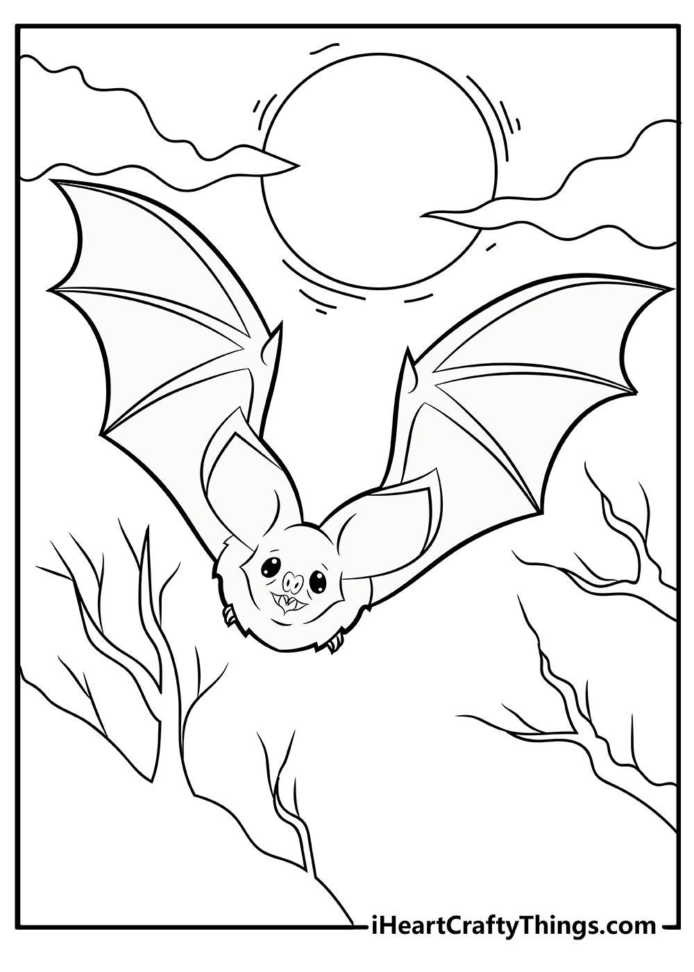 15 Bat Coloring Pages 100 Free Printables 15 Bat Coloring Pages 100 Free Printables