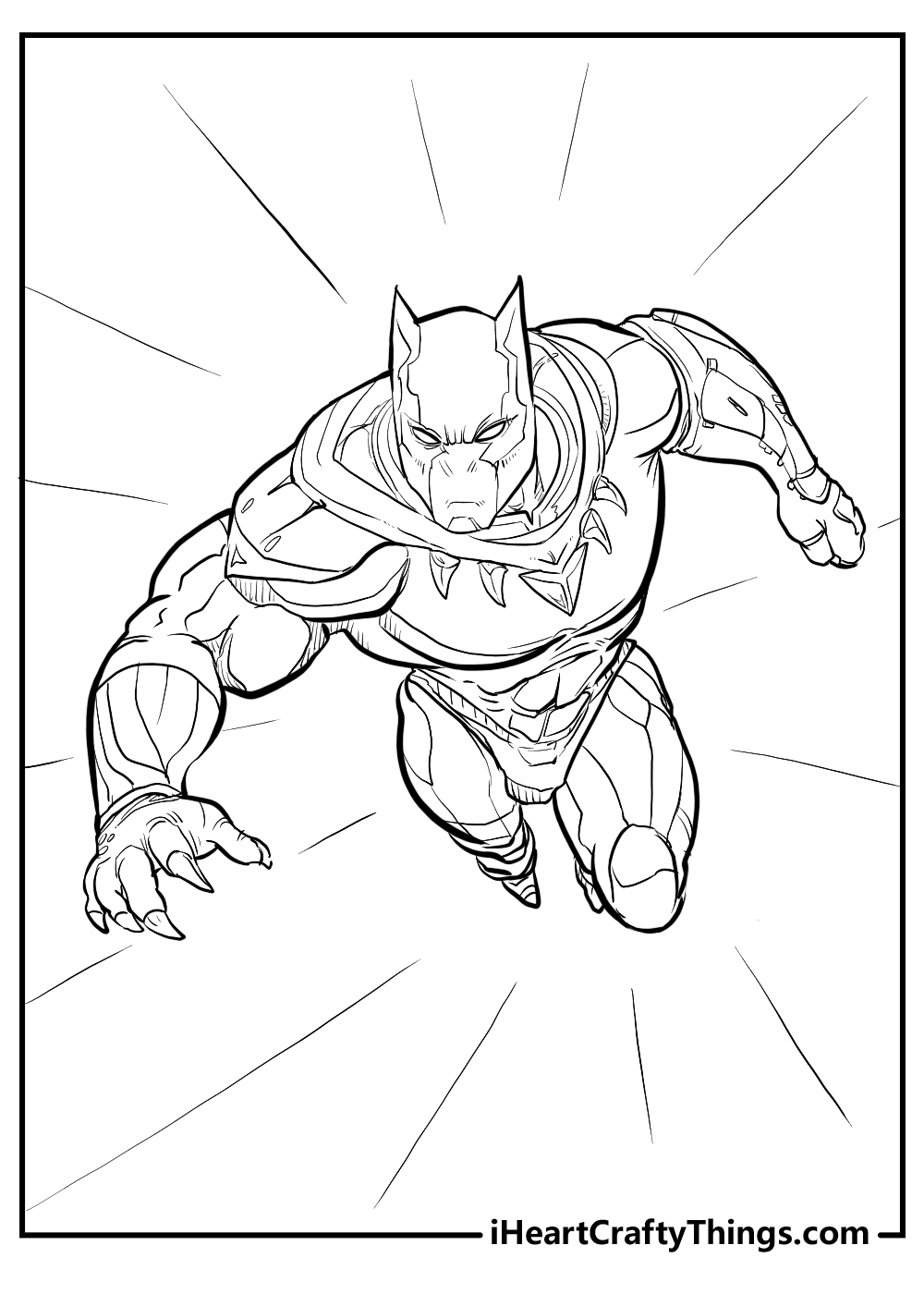 15 Black Panther Coloring Pages Printable Easy Free PDFs 