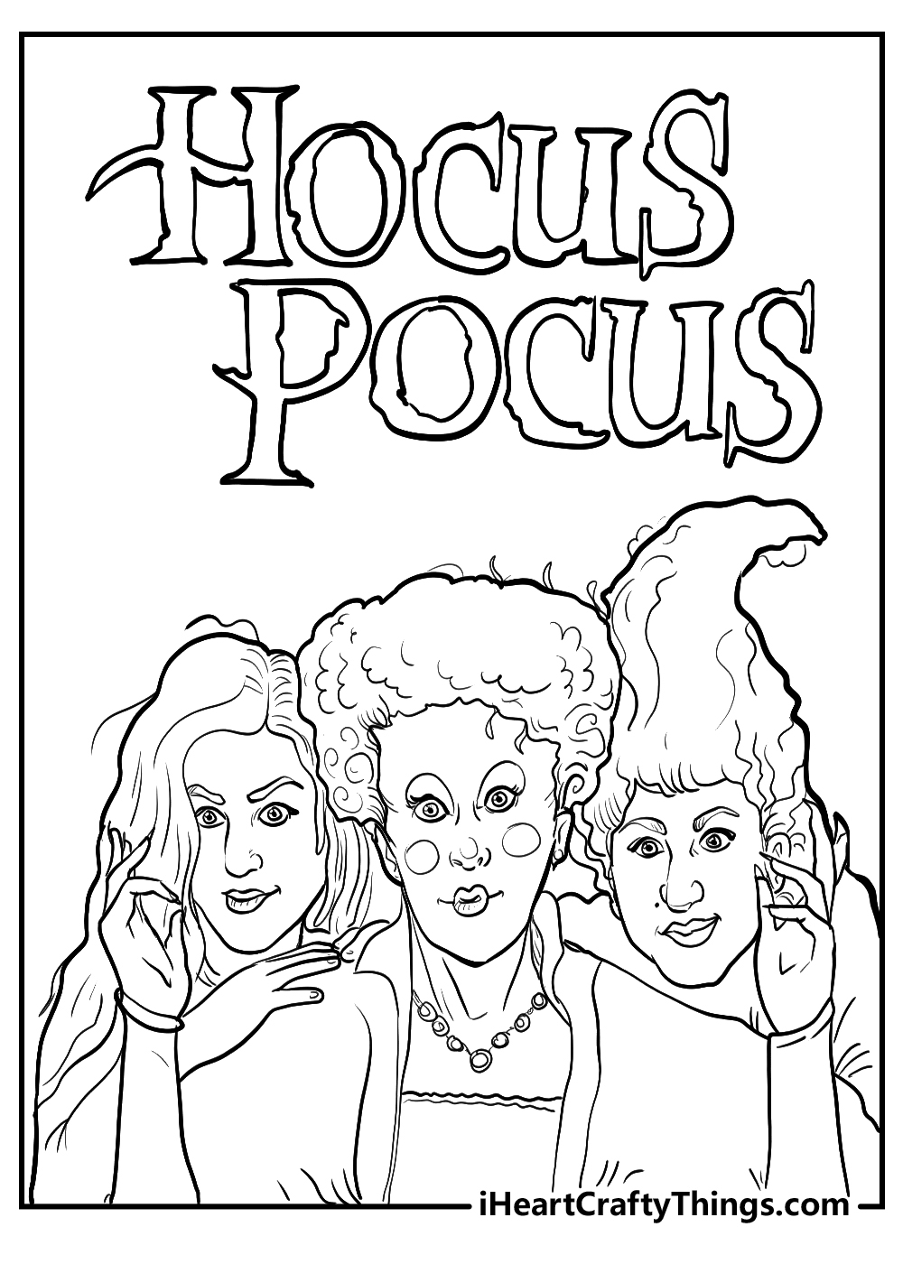 15 Hocus Pocus Coloring Pages Free To Print U0026 Donwload 15 Hocus Pocus Coloring Pages Free To Print U0026 Donwload