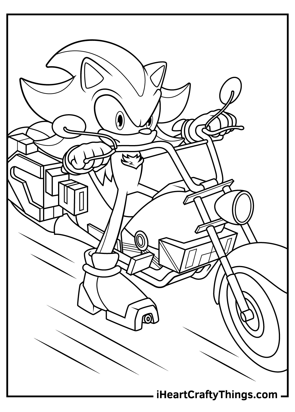 15 Shadow Sonic The Hedgehog Coloring Pages Free Printable 15 Shadow Sonic The Hedgehog Coloring Pages Free Printable