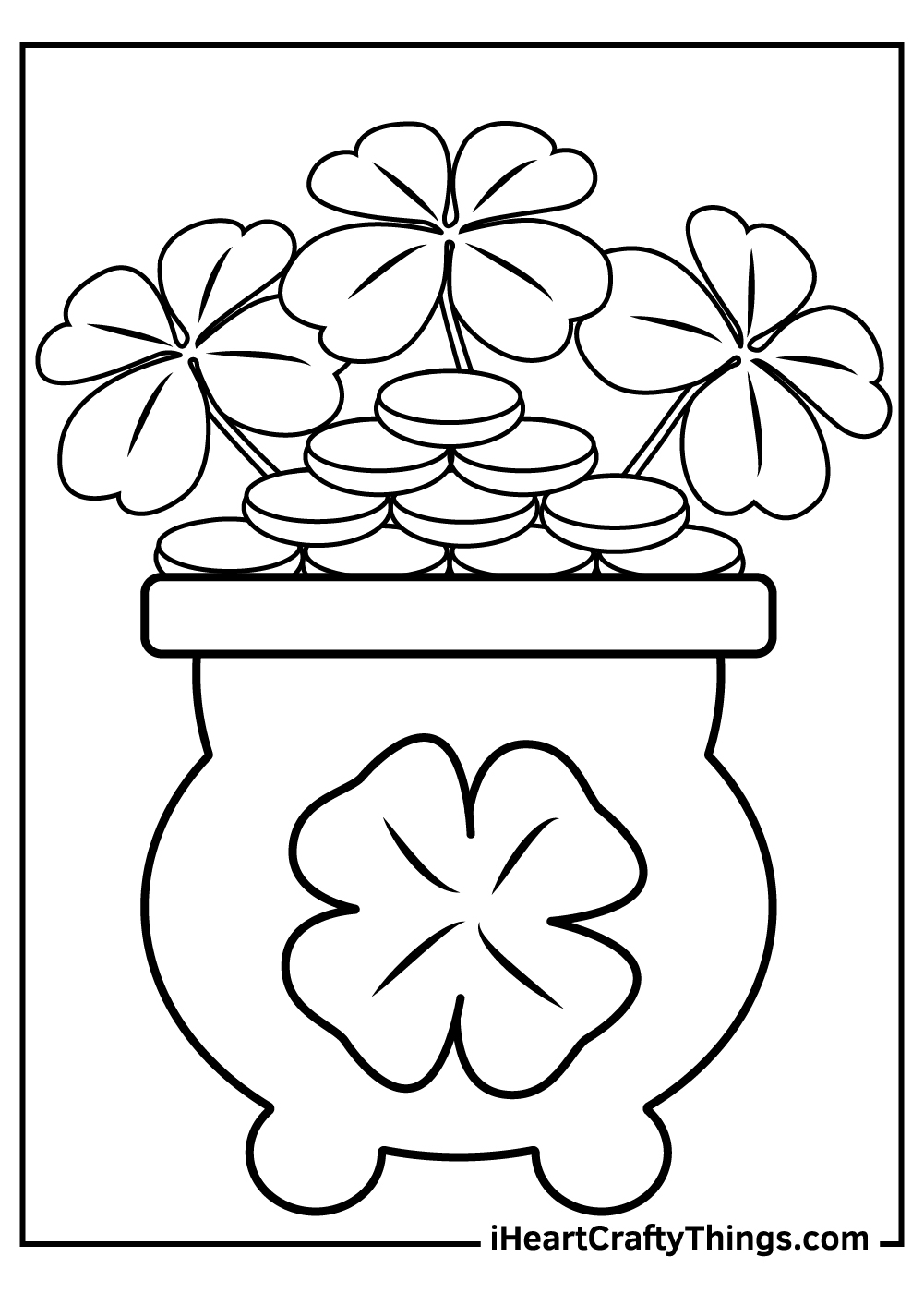 15 Shamrock Coloring Pages 100 Free To Download Printables 15 Shamrock Coloring Pages 100 Free To Download Printables