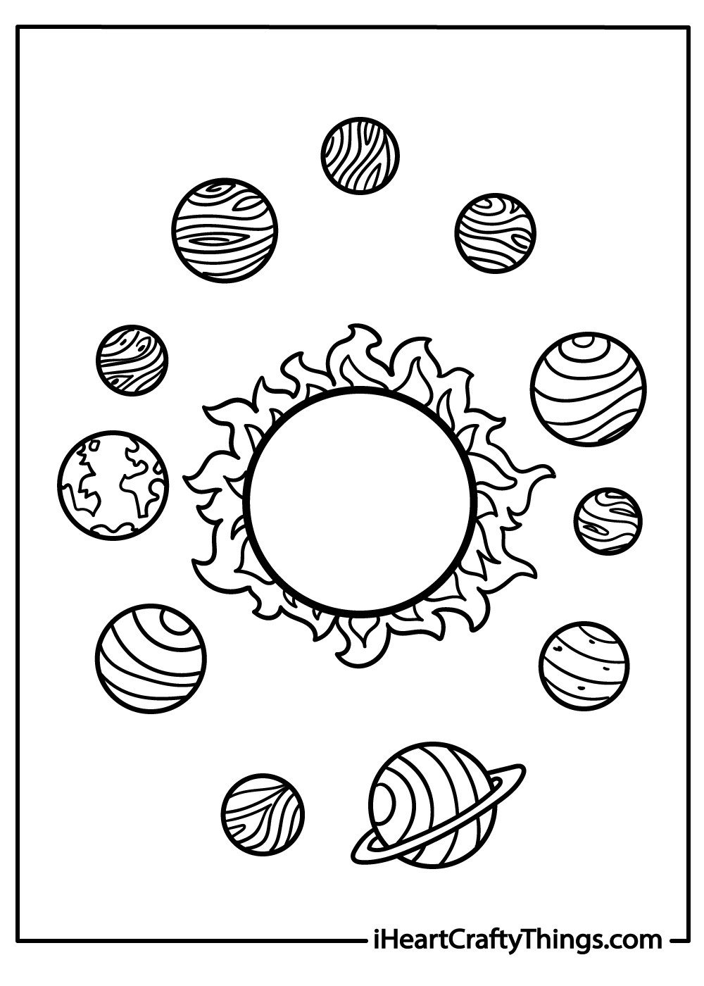 15 Solar System Coloring Pages 100 Free Printables 15 Solar System Coloring Pages 100 Free Printables