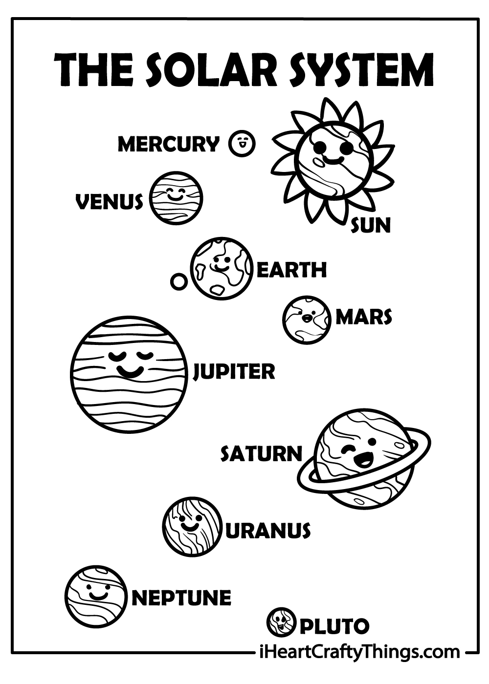 15 Solar System Coloring Pages 100 Free Printables 15 Solar System Coloring Pages 100 Free Printables