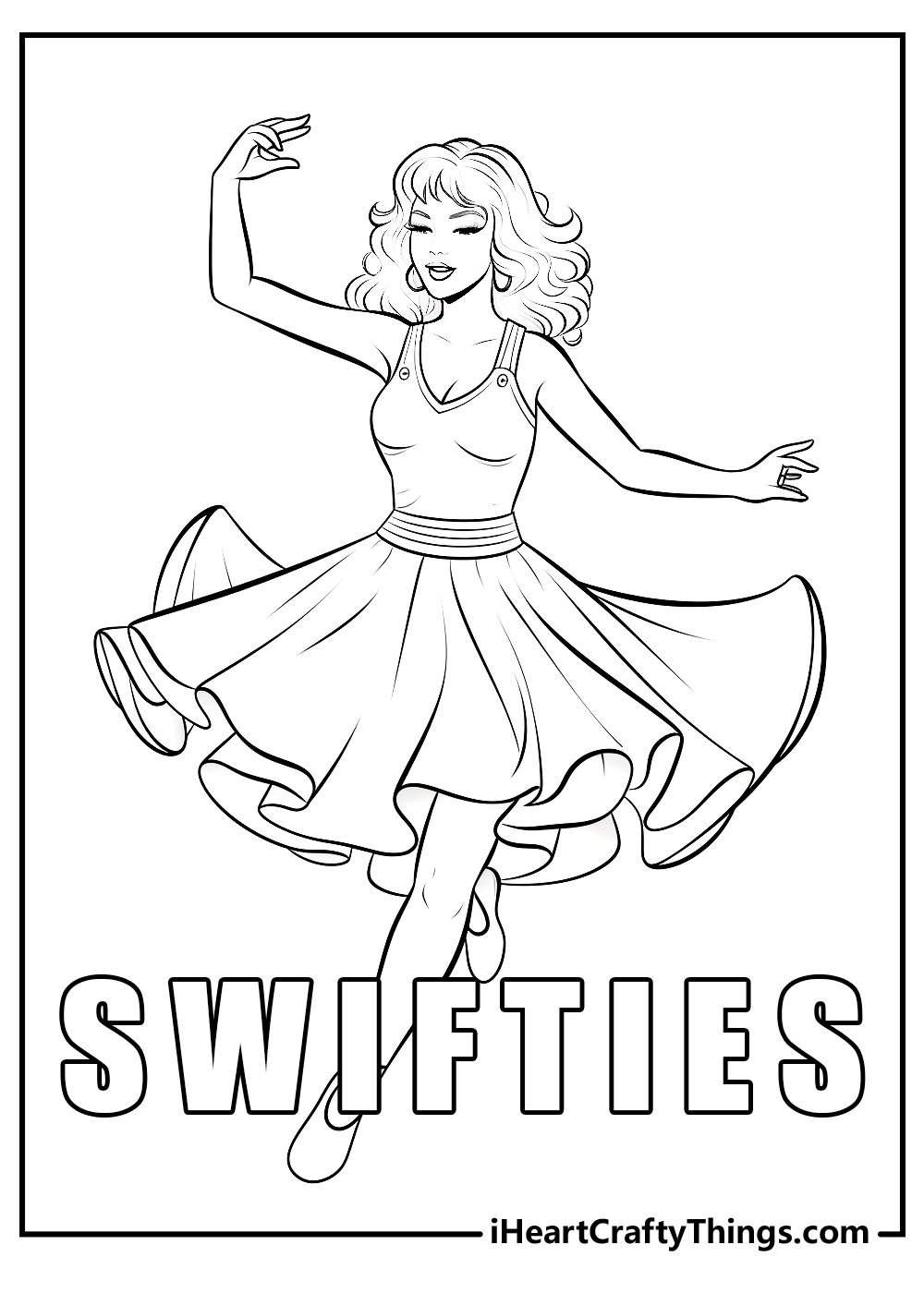 Taylor Swift Coloring Pages Pdf Free