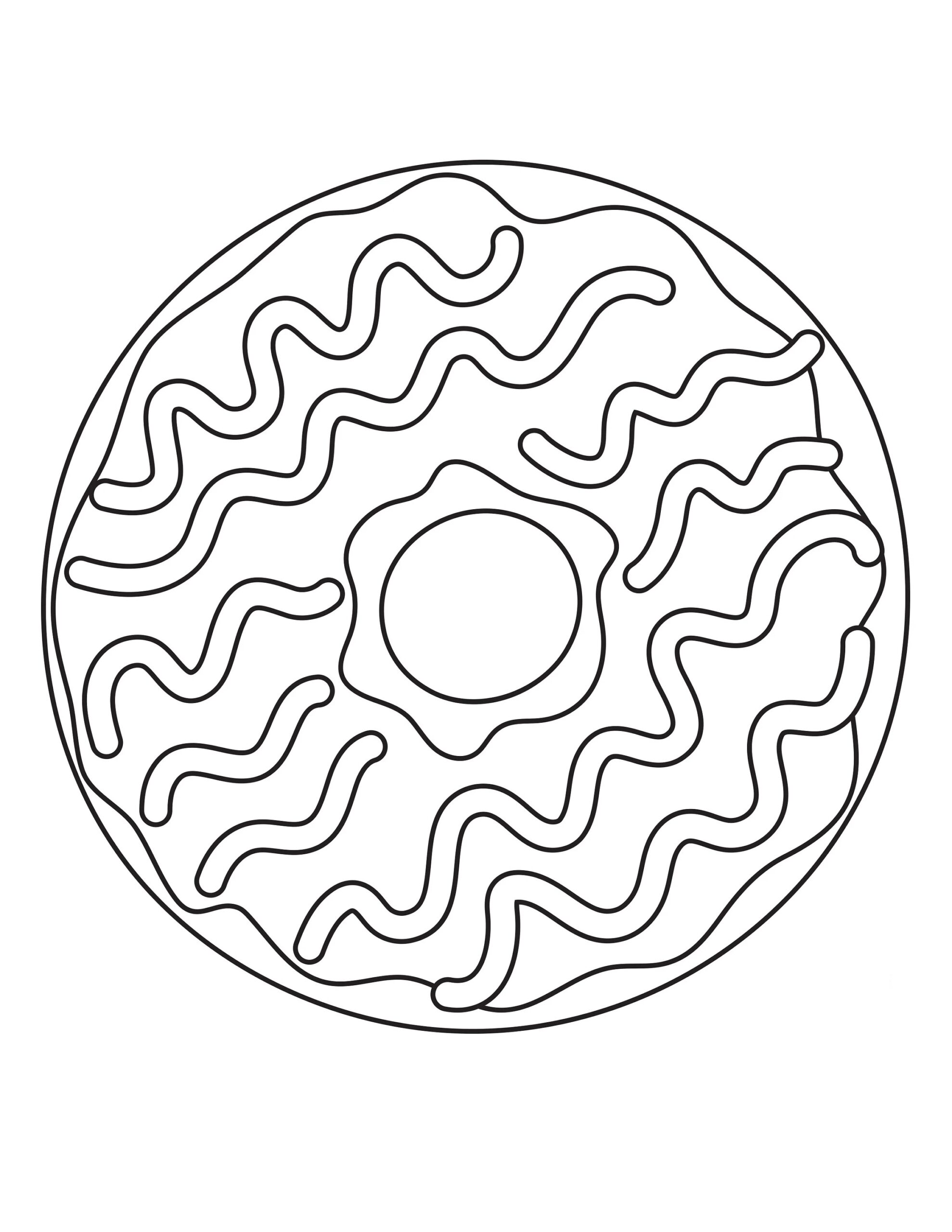 16 Printable Donut Coloring Pages Etsy 16 Printable Donut Coloring Pages Etsy