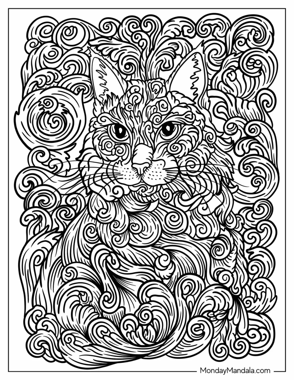 20 Abstract Coloring Pages Free PDF Printables 20 Abstract Coloring Pages Free PDF Printables