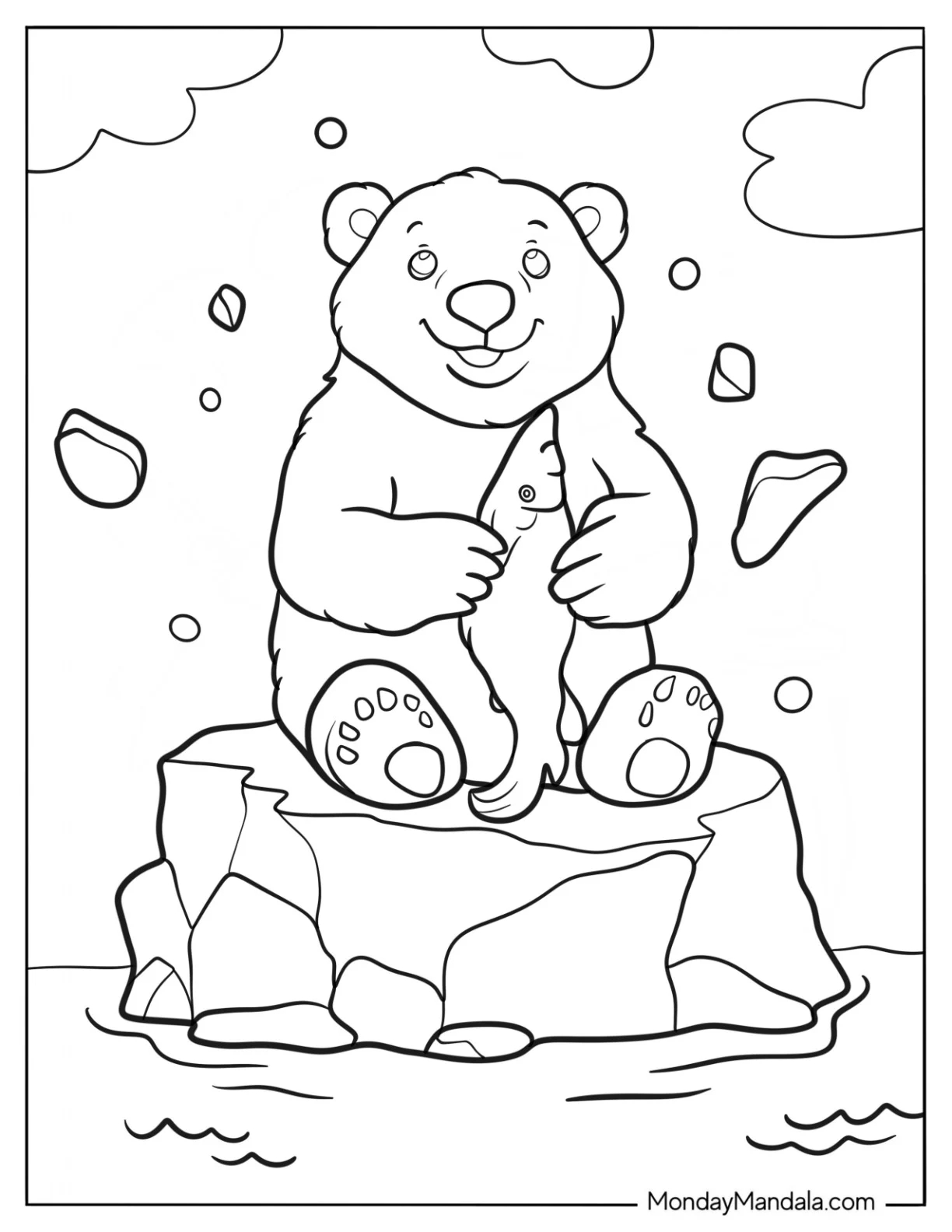 20 Arctic Animals Coloring Pages Free PDF Printables 