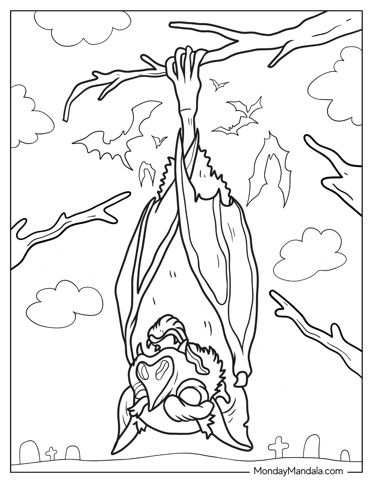 20 Bat Coloring Pages Free PDF Printables 20 Bat Coloring Pages Free PDF Printables