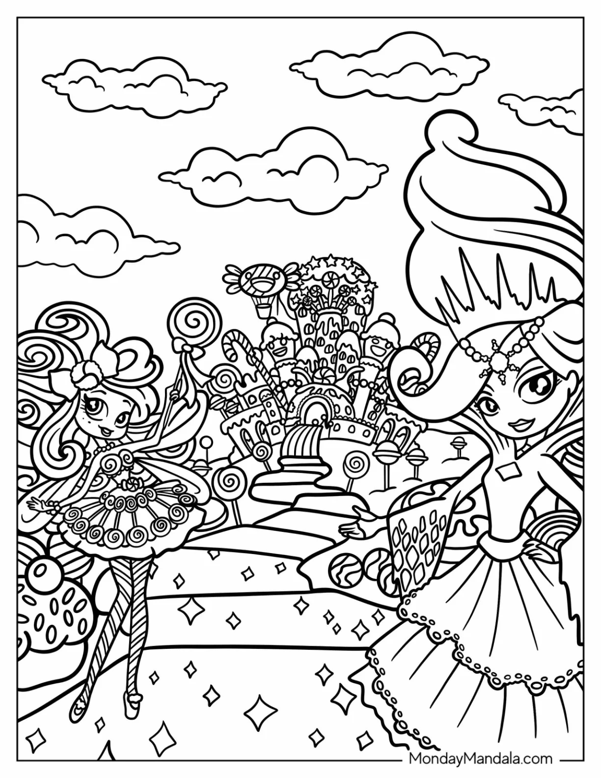 20 Candyland Coloring Pages Free PDF Printables 20 Candyland Coloring Pages Free PDF Printables