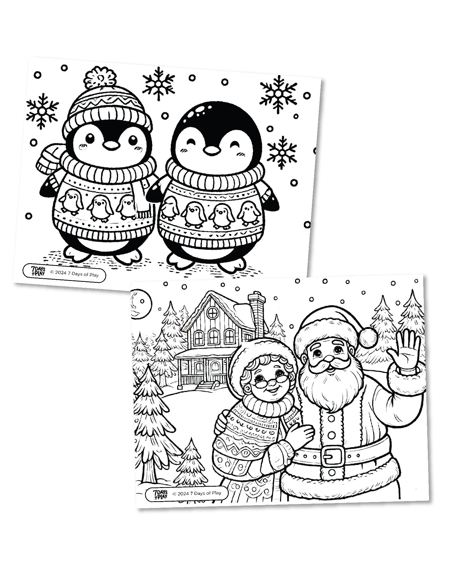 Cute Christmas Coloring Pages Free Cute Christmas Coloring Pages Free