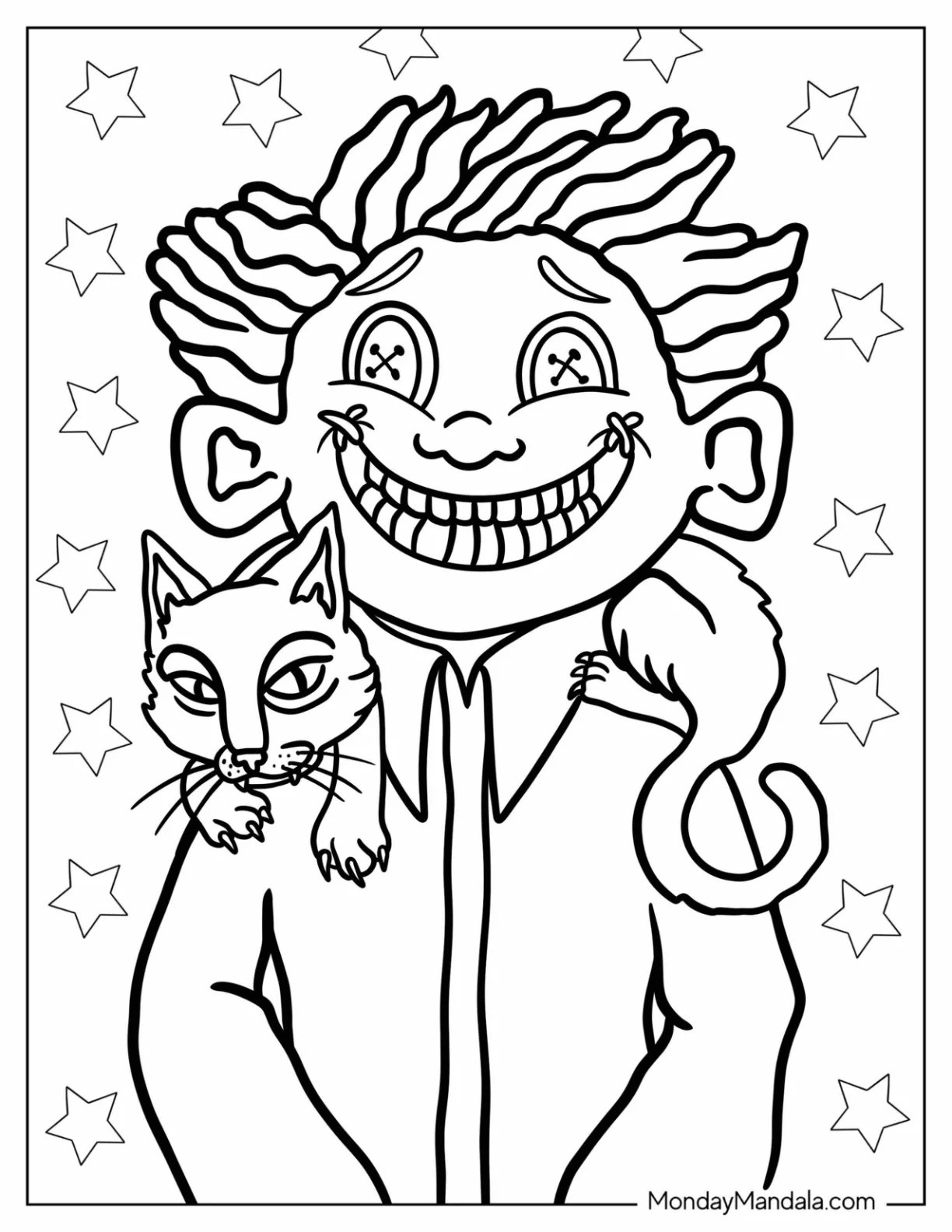 20 Coraline Coloring Pages Free PDF Printables 