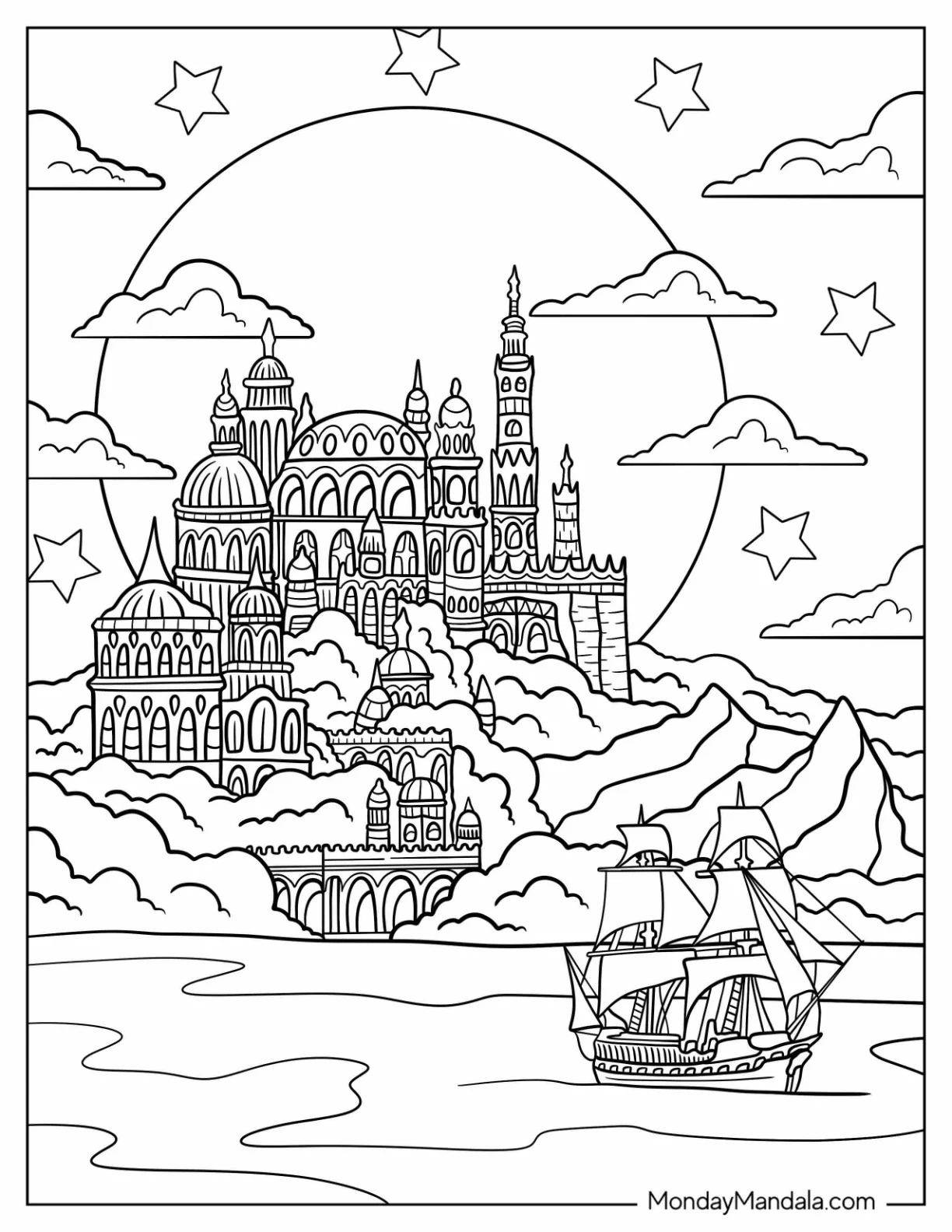20 Fantasy Coloring Pages Free PDF Printables 20 Fantasy Coloring Pages Free PDF Printables