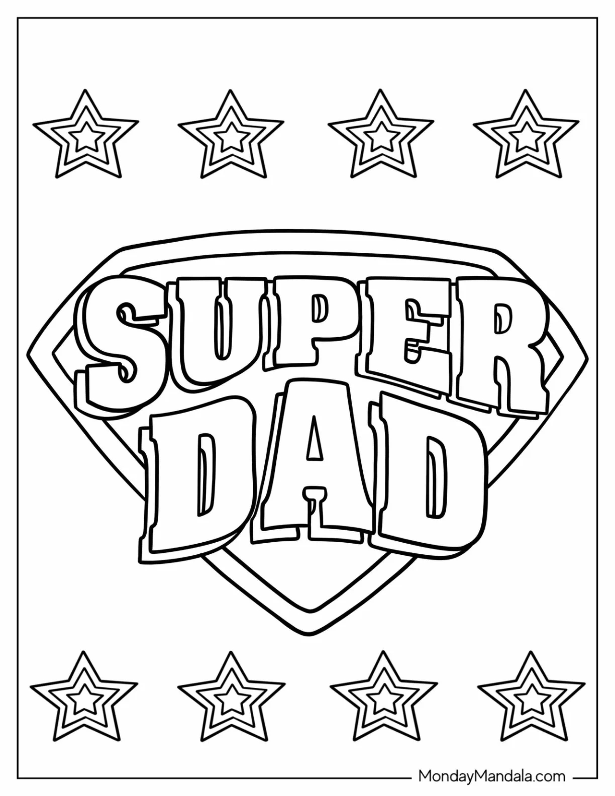 20 Father s Day Coloring Pages Free PDF Printables 