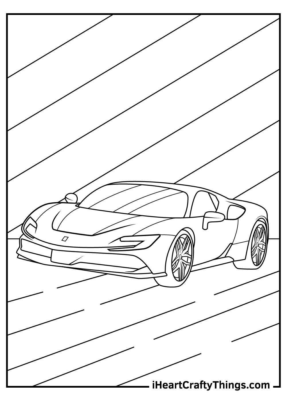20 Ferrari Coloring Pages 100 Free Printables 